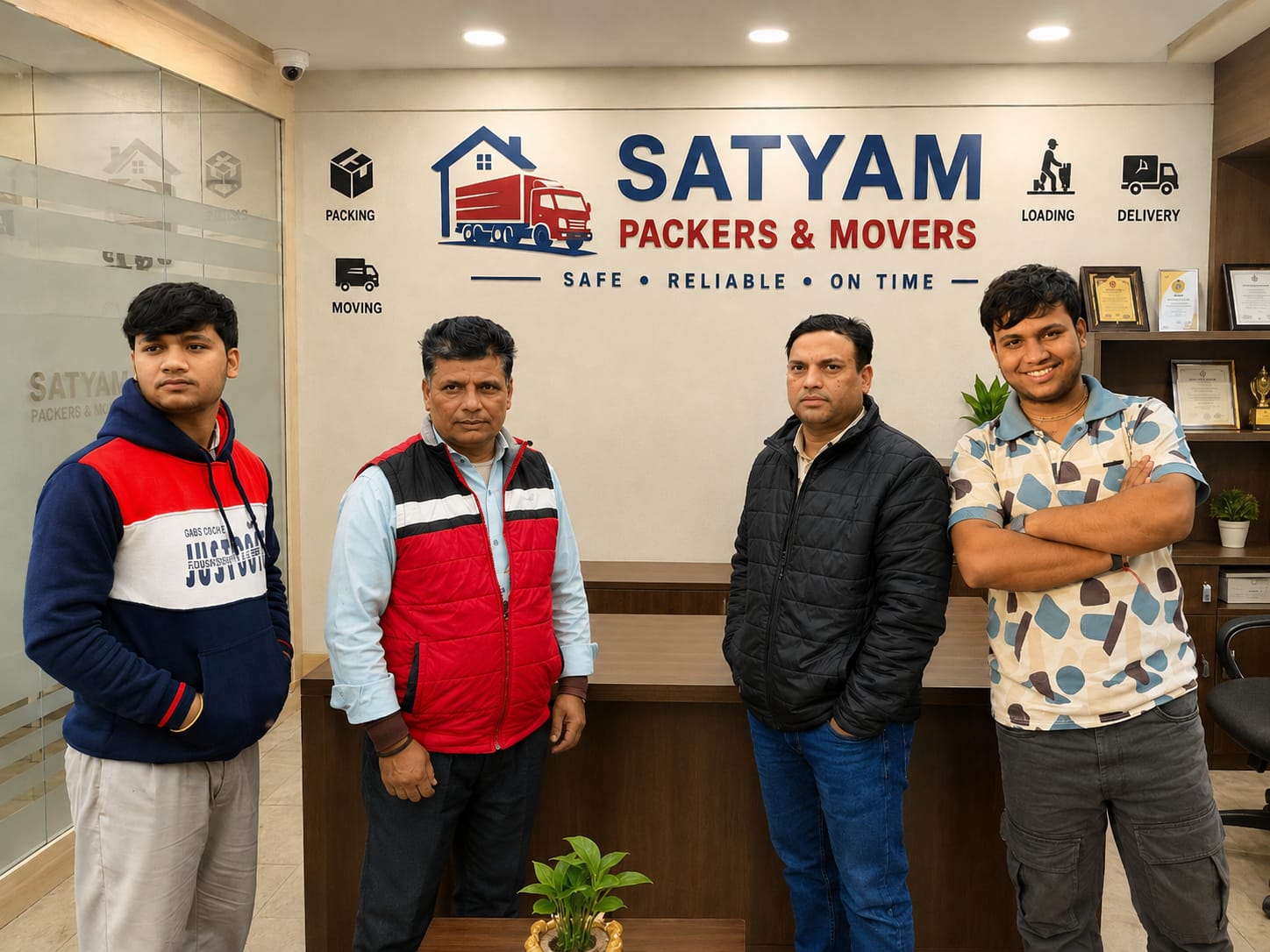 Satyam Packers and Movers team